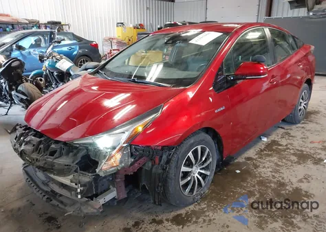 2017 Toyota Prius Two from USA, damaged, VIN JTDKBRFU9H3052268